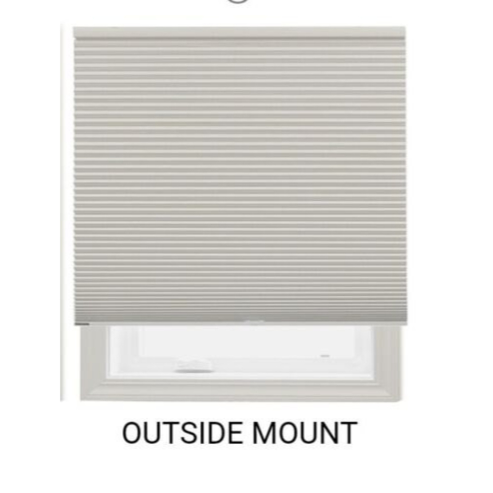 San Clemente Cordless Honeycomb Blind Window Shade Bright White 20 7/8"x…
